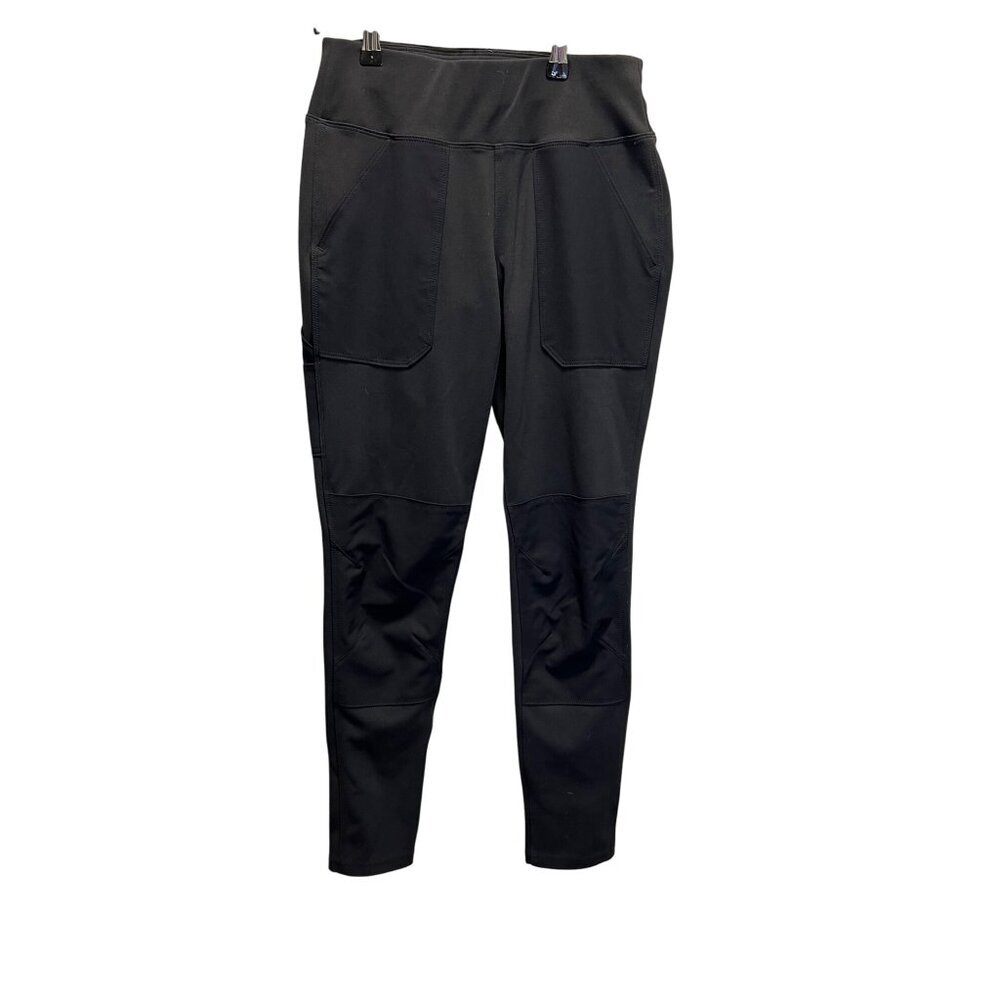 Carhartt Womens Fitted Force Utility Leggings With Pockets Black Size XS